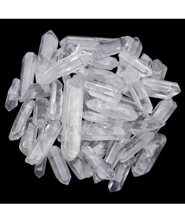 Xiannvxi mountain crystal stone points crystals bulk raw stone natural transparent healing stones raw clear quartz irregular meditation meditation gemstones DIY jewelry 0.18 "-1.2" 0.22 lb 1.18 "-1.2" 0.22 lb - Buy Online on GoSupps.com