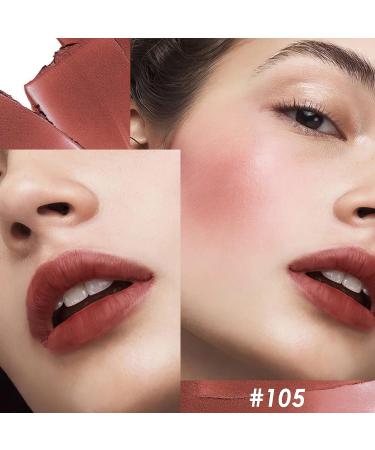 FOCALLURE Velvet Matte Liquid Lipstick - High Pigmented Satin-Finish Lip Color for Cheeks and Lips - 105 Teddy Bear - Buy Online on GoSupps.com
