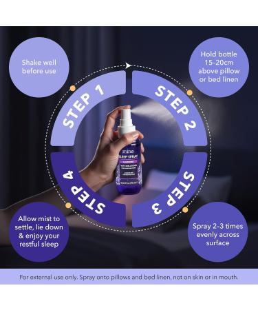 Lavender Sleep Spray with Melatonin - Valentines Day Gifts for Teen Girls and Women Natural Pillow Mist for Relaxing Sleep Calming Bed Spray for Adults 1. Lavender - Buy Online on GoSupps.com