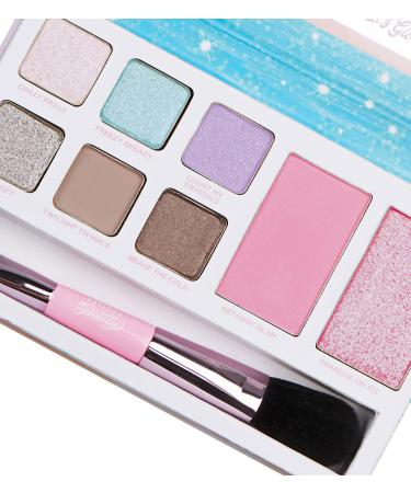 Petite 'n Pretty Paradise on Ice Eye and Cheek Palette - Glittering Shades for Kids, Tweens, and Teens - Made in USA - Buy Online on GoSupps.com