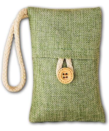 Bamboo Charcoal Air Purifying Bag Button Charcoal Bag Can Be Hung Car Deodorant Activated Carbon Bag Linen Bamboo Charcoal Bag Formaldehyde Absorption Activated Carbon Bag (firewood) - Buy Online on GoSupps.com