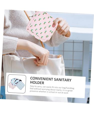 Gleavi 12 STK Storage Bags for Women's Bandages & Teen Pads | Multifunctional Pocket for Makeup & Travel - Ideal for Girls - Buy Online on GoSupps.com