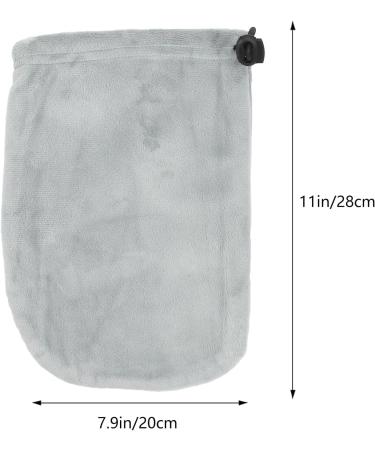 Beavorty Lot de 2 paires de de bain cir pour les pieds et les mains confortables - Semelles douillettes pour les mains et les pieds - Bain de cire - Traitements de paraffine - Coton isolant - Gris 28 x 20 cm - Buy Online on GoSupps.com