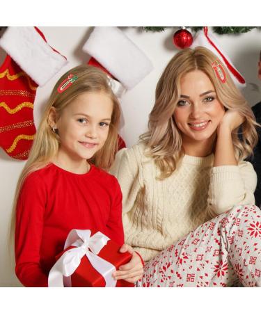 Lurrose 12-Piece Christmas Hair Clip Set - Festive Trees & Reindeer Hairpins for Women & Girls - Perfect Holiday Accessories! - Buy Online on GoSupps.com