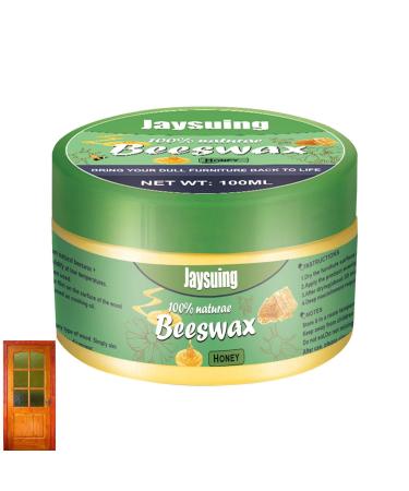 Wood Seasoning Beeswax for Furniture | Restorative Polishing Cleanser Wax - Multipurpose Wood Furniture Polish Wooden Finish Restorer Conditioner for Glow Cabinet Protector Paste Kroren