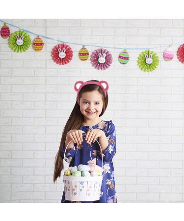 Wittocs Rose Red Bear Ears Headband for Women and Girls - Cute Fashion Plush Ear Headwear for Makeup and Face Washing - Perfect for New Year, Christmas, Valentine's Day - Buy Online on GoSupps.com