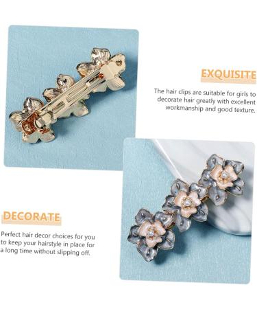 minkissy Pearl Floral Hair Clip Styling Hair Clips Rhinestone Hair Accessories Wedding Hair Clips Tiaras for Women Retro Hairy Barrette Hair Toppers for Women Hair Tools for Styling Miss - Buy Online on GoSupps.com