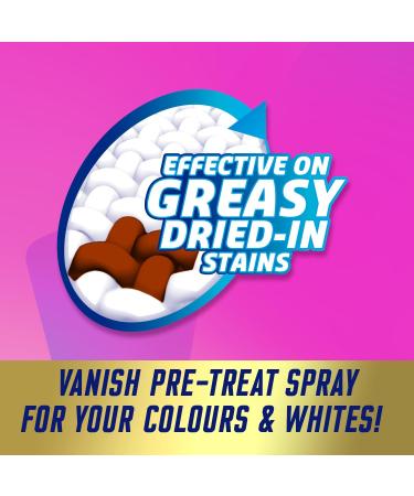 Vanish Gold Oxi Action Multi Stain Degreaser for Stubborn Stains 950ml| Pre-Treat Trigger Spray | 30 Seconds Stain Removal | For Colours and Whites | Pack of 2 - Buy Online on GoSupps.com