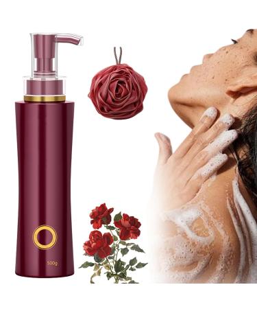 Gel Douche Parfum La Rose G el Douche Hydratant Aromatique Lait De Bain Parfum Au Miel Gel DouchRose clat Dor Parfum Longue Dur e (1 pi ce)