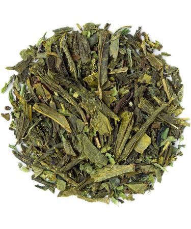  Th s & Traditions Organic Spearmint Tea | 100g Loose Leaf Bag | Certified Organic Farming  - Buy Online on GoSupps.com