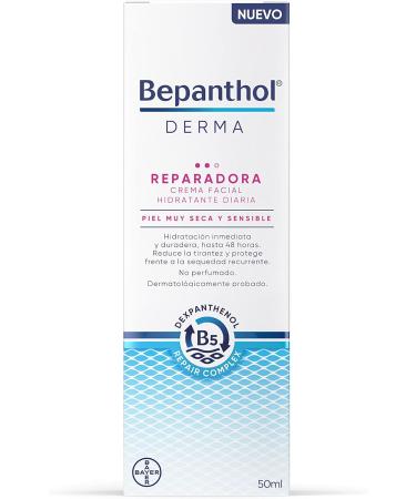  Bepanthol Bepanthol Derma Repairing Day Cream for Very Dry and Sensitive Skin 50 ml - Buy Online on GoSupps.com