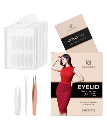 SILKDEMIS Professional Eyelid Tape - 400 Pcs of Invisible Double Eyelid Lifter Strips for Hooded Eyes (4mm 5mm 6mm 7mm) - Premium Quality eCommerce Shipping Worldwide - Buy Online on GoSupps.com