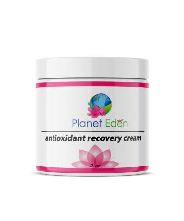Planet Eden Natural Antioxidant Recovery Cream for Mature Skin - Soothes and Heals with Deep Moisture  Peptides and Botanical Extracts - Excellent for Skin Peels