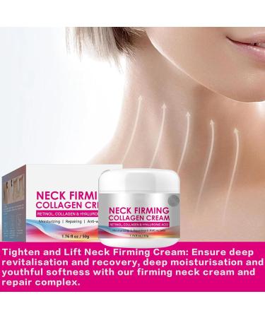 Neck and D collet Firming Cream with Peptides and Retinol 50 mL - Anti-Wrinkle Neck for Women Anti Aging Neck Cream - Neck Sagging Cream (1PC) - Buy Online on GoSupps.com