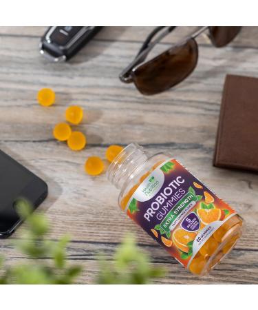 Probiotic Gummies 5 Billion CFU - Advanced Multi-Strain Probiotic Formula Immune Digestive & Gut Health Support Gummy for Women Men Kids Daily Probiotics Supplement Non-GMO Vegan 60 Gummies 60 Count (Pack of 1) - Buy Online on GoSupps.com