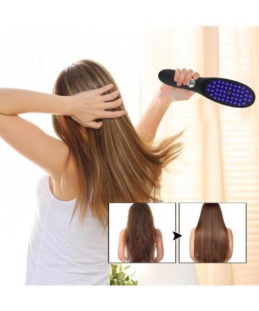 Electric Scalp Massage Brush | Drizzle Spray Massage Comb | Innovative Hair Recovery Hair Brush for Comfortable Scalp Care - Buy Online on GoSupps.com