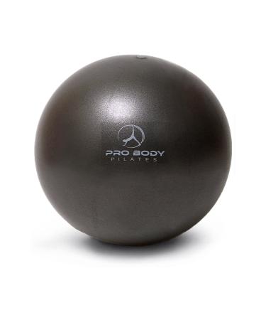 ProBody Pilates Mini Exercise Ball - 9 Inch Small Bender Ball for Stability, Barre, Pilates, Yoga, Balance, Core Training, Stretching and Physical Therapy with Workout Guide Black