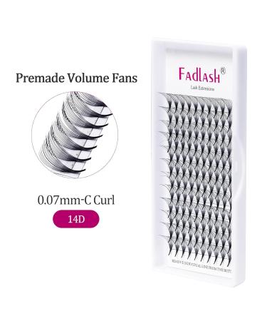 14D 0.07mm C Curl Volume Eyelash Extensions - 12mm Artificial Eyelashes for Stunning Volume | International Shipping Available - Buy Online on GoSupps.com