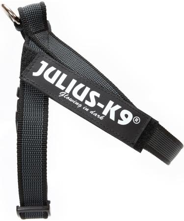 Julius-K9 IDC Color & Gray Belt Harness S/Mini Black-Gray - Durable and Stylish - Buy Online on GoSupps.com