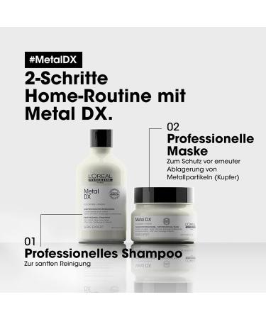 L'Or al Professionnel Metal DX Shampoo for Colored Hair | Radiant Colors & Gloss | 300 ml - Expert Series - Buy Online on GoSupps.com
