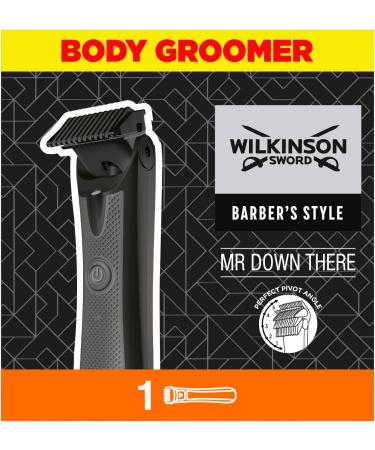 Wilkinson Sword 'Mr Down There' Electric Body Trimmer for Men - Rechargeable Grooming Tool Best International Shipping - Buy Online on GoSupps.com