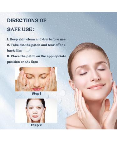 Collagen Mask Overnight Collagen Mask Collagen Deep Mask Overnight Pure Collagen Films Korean Deep Hydrating Firming Overnight Hydrogel Mask Collagen Face Mask - Buy Online on GoSupps.com