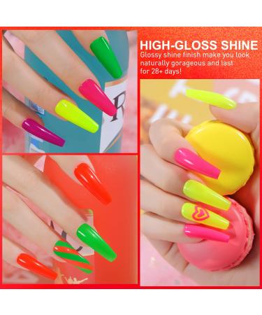 Beautilux Semi-Permanent Nail Polish Gel (Fluorescent colour series) - Buy Online on GoSupps.com