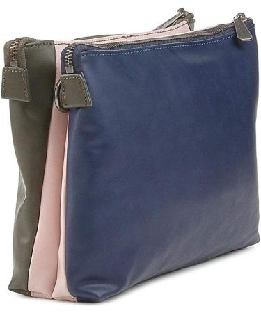 Fritzi from Preu en Ebony Shoulder Bag - Stylish Multicoloured Pine Blush Blue (7x19.5x26.5 cm) - International Shipping Available - Buy Online on GoSupps.com