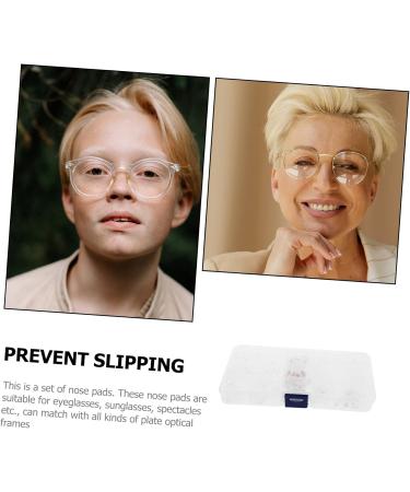 Healeeved 3 Sets Glasses Nose Pads Replacement - Soft PVC Air Chamber Nose Pad Repair for Reading Glasses - Various Colors - 15x0.5x0.5cm - Buy Online on GoSupps.com