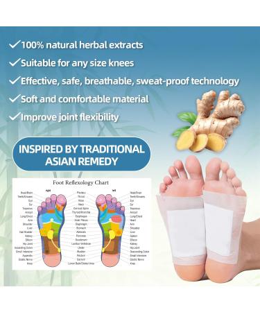 Foot Pads(30 PCS) Deep Cleansing Foot Patches with Premium Herbal Ingredients Patches Supports Restful Sleep & Helps Remove Tension Comfortable Adhesive & No Trace - Buy Online on GoSupps.com