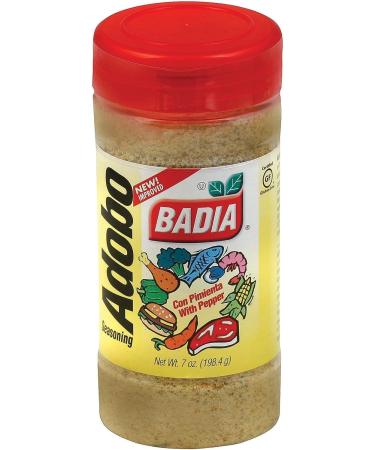 Badia Adobo Seasoning With Pepper 198.4g | Great for All Kind of Meat and Vegetables | Gluten Free | Pack of 2 - Buy Online on GoSupps.com