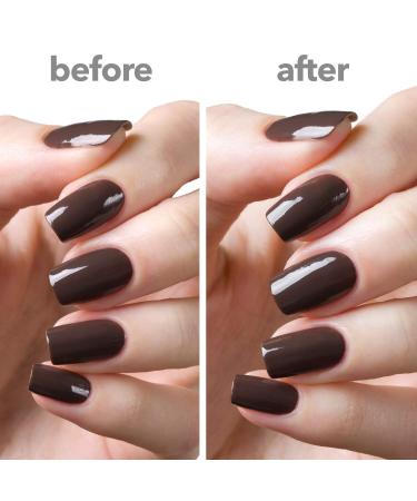 ella+mila In a Rush Quick Dry Top Coat - Clear Nail Polish | Fast Drying No Chip Formula | UV Inhibitor | 0.45 Fl Oz - Buy Online on GoSupps.com