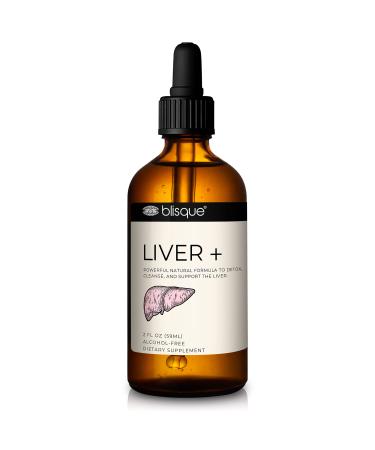 Blisque   Liver Complex Supplement to Detox  Cleanse  and Repair The Liver | Doctor-Approved | Natural Ingredients | Milk Thistle and Dandelion Root | 2 Ounce | 59 Servings