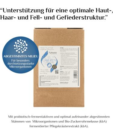 Mikroveda Care Pets - 5L Organic Pet Care | Natural Fermented Microorganisms for Dogs Cats & Other Pets - International Shipping - Buy Online on GoSupps.com