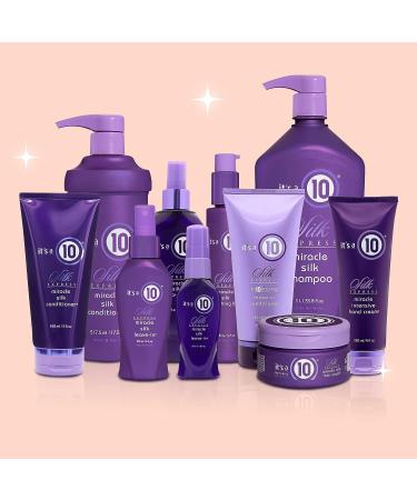 It's a 10 Haircare Silk Express Miracle Silk Shampoo 33.80 fl. oz. - Luxurious Silk Formula for Smooth and Shiny Hair - Buy Online on GoSupps.com