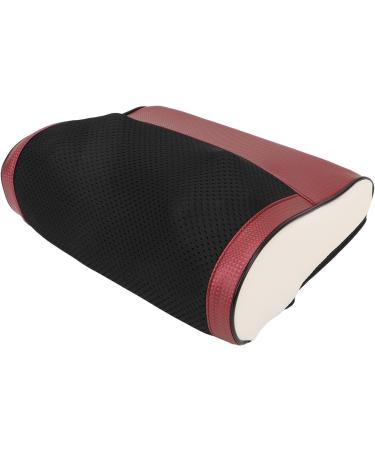 Deep Tissue Shiatsu Massager Pillow - Multi-Functional Hot Compression Electric Massage Pillow for Back & Neck Relief - EU Plug (Red) | International Shipping - Buy Online on GoSupps.com