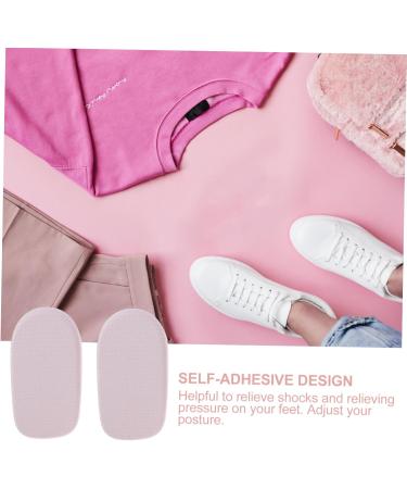 Heightening Insoles - Invisible Gel Shoe Inserts for Men & Women | Orthotic Heel Lifts Cushion Pad - Pink 11x5.5CM - Buy Online on GoSupps.com