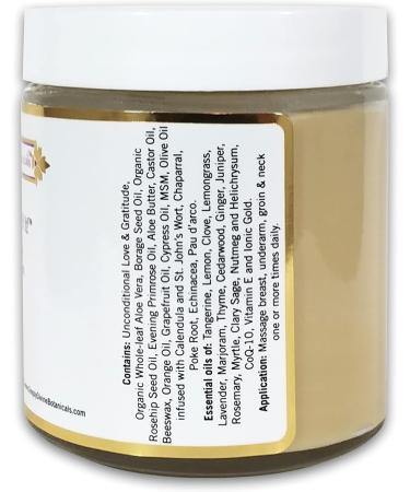 Simply Divine Botanicals Keeping Abreast of It - Natural Organic Body Cream for Circulation & Deep Moisture 4 oz | All Skin Types - Buy Online on GoSupps.com