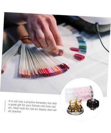 Didiseaon 7 Sets Nail Holder Tool Stand Nail Display Stand Nail Practice Stand Nail Art Display Rack Metal Holder Pedicure Stand Nail Art Practice Base Nail Art Practice Rack Nail Art Stand - Buy Online on GoSupps.com