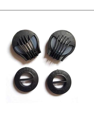 Activated Carbon Filters - 30 Pack Replacement Parts for Bicycle Face Cover with Exhaust Valves - Buy Online on GoSupps.com