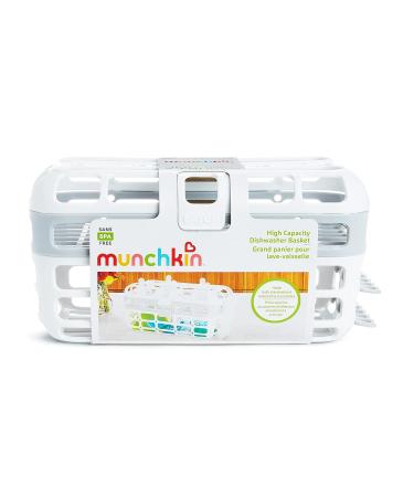 Munchkin High Capacity Dishwasher Basket - 1 Pack (Grey) | Efficient and Durable - Buy Online on GoSupps.com