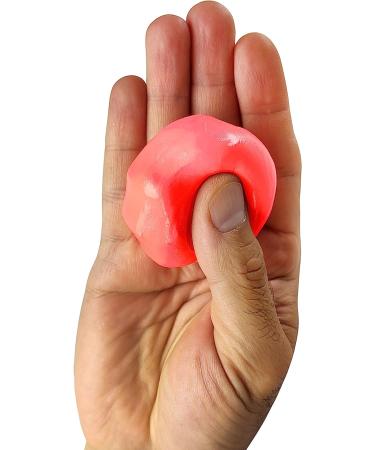 Blue Jay Squeeze 4 Strength Hand Therapy Putty - 6 Oz Soft Red Medical Putty for Grip Strength Exercises - 6 Ounce - Buy Online on GoSupps.com
