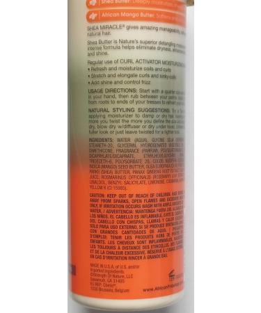 African Pride Shea Miracle Hair Care Set - Detangling Shampoo 355ml/Leave-In Conditioner 425g/Moisturizer for Silky Curls 355ml - Buy Online on GoSupps.com
