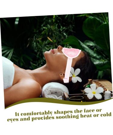 Yardwe 2 Sets Beauty Sleeping Ice Compress Sleeping Eye Gel for Eye Cold Reusable Gel Eye Eye Gel Ice Cool Pink - Buy Online on GoSupps.com