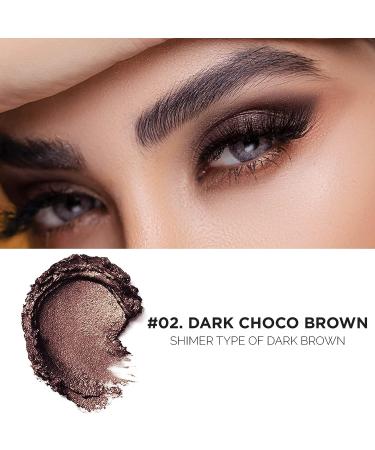 Dlux Professional Gel Eyeliner - Waterproof Pencil Liner, Smudge-Free, Long-Lasting, Intense Dark Chocolate Brown - Buy Online on GoSupps.com