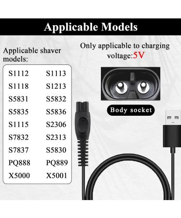 2 Pieces Replacement for Philips Norelco OneBlade 360 QP2720 QP2734 QP2824 - Includes 2 Brushes (5V No Power Supply) - Buy Online on GoSupps.com