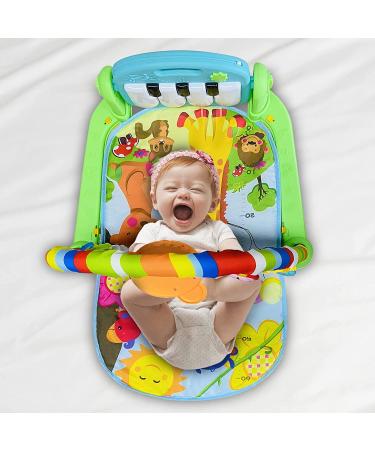 CREPRO Baby Play Mat & Baby Gym Toys  Infant Play Mat and Activity Gym Baby Activity Mat with Music and Lights  Kick & Play Piano Gym Tummy Time Padded Mat for Newborn Toddler for Christmas Toys Gift - Buy Online on GoSupps.com