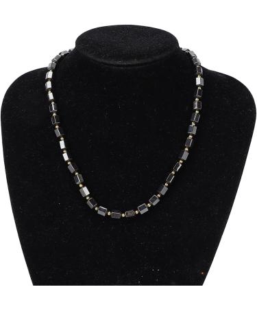 Unisex Magnetic Therapy Necklace - Health Energy Healing with H matit Pearls | Fashionable Pain Relief Gift - Buy Online on GoSupps.com