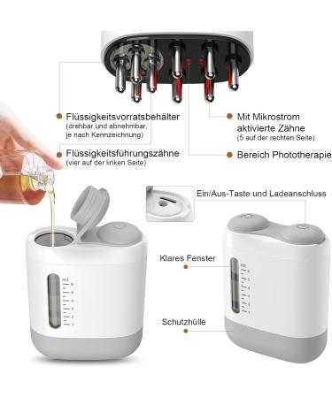2-in-1 Hair Oil Applicator & Scalp Massage Brush - Promotes Hair Growth & Nourishes with Essential Oil - Buy Online on GoSupps.com
