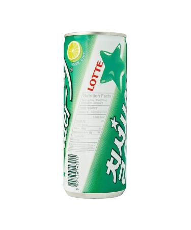 Lotte Chilsung Cider 8.3 oz - Pack of 5 (30 Total Cans) - Buy Online on GoSupps.com